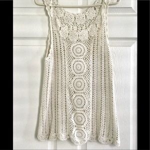 CROCHET OPEN STITCH TOP
